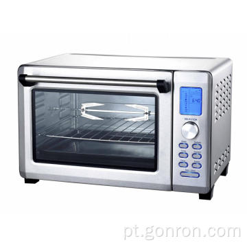 Forno elétrico portátil digital 38L, forno de convecção